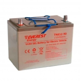 Аккумулятор Everest Energy TNE 12-90  (6-EVF-70)  (12V-C5/76А/ч,  С20/90 А/ч) 260*168*215